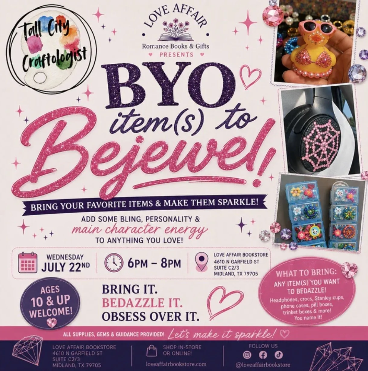 BYO item(s) to Bejewel