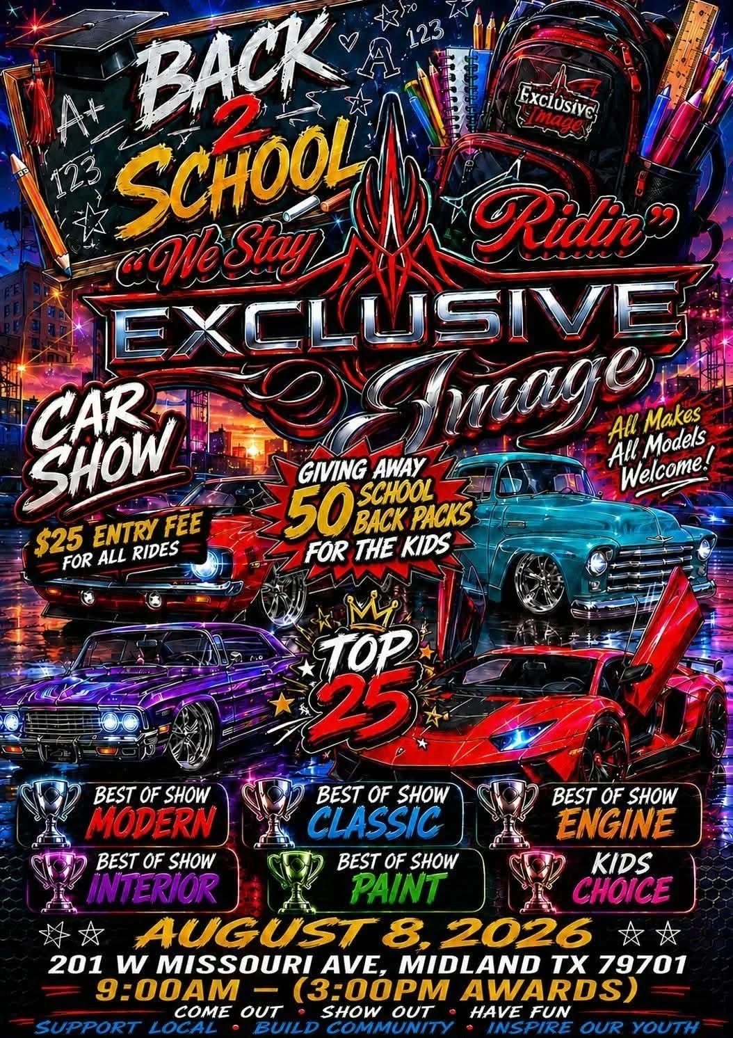 Back to School- "We Stay Ridin"