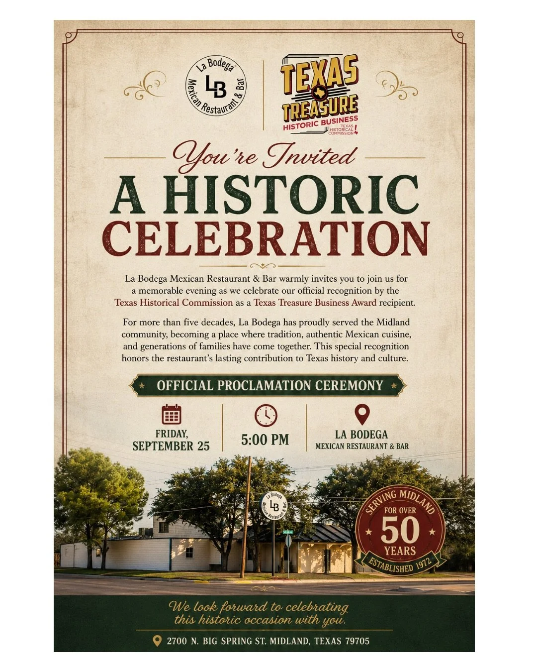 A Historic Celebration
