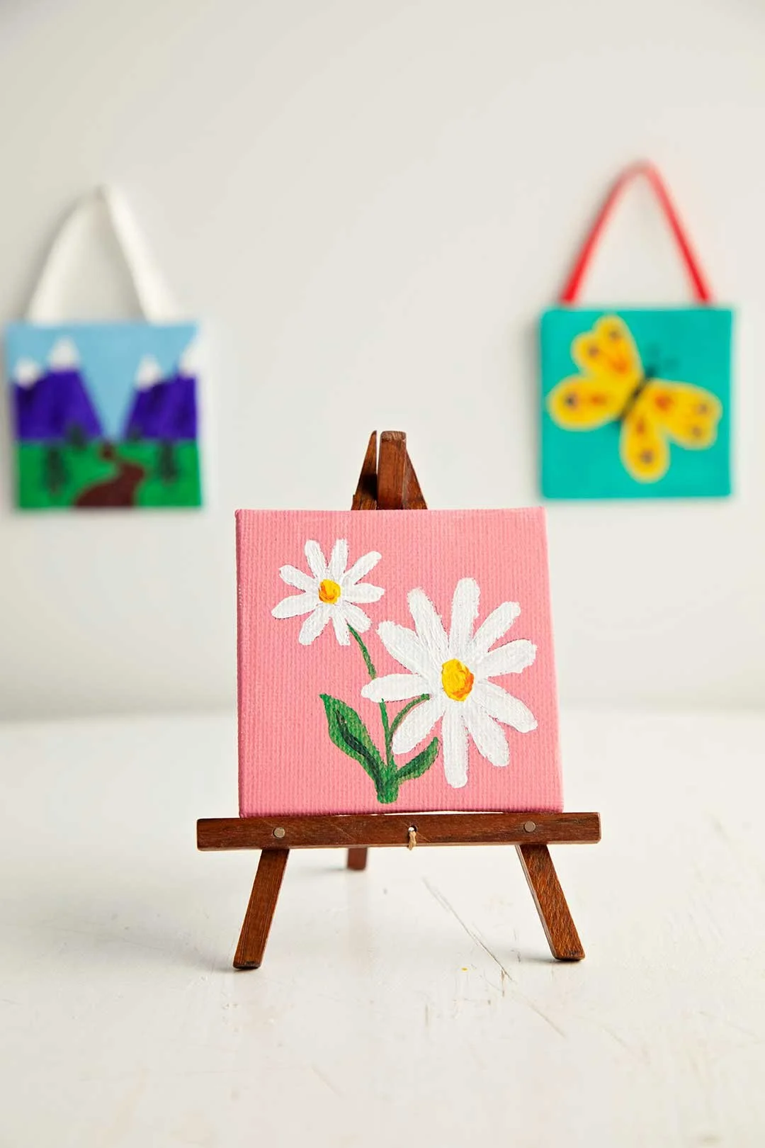 Tiny Canvas Painting 