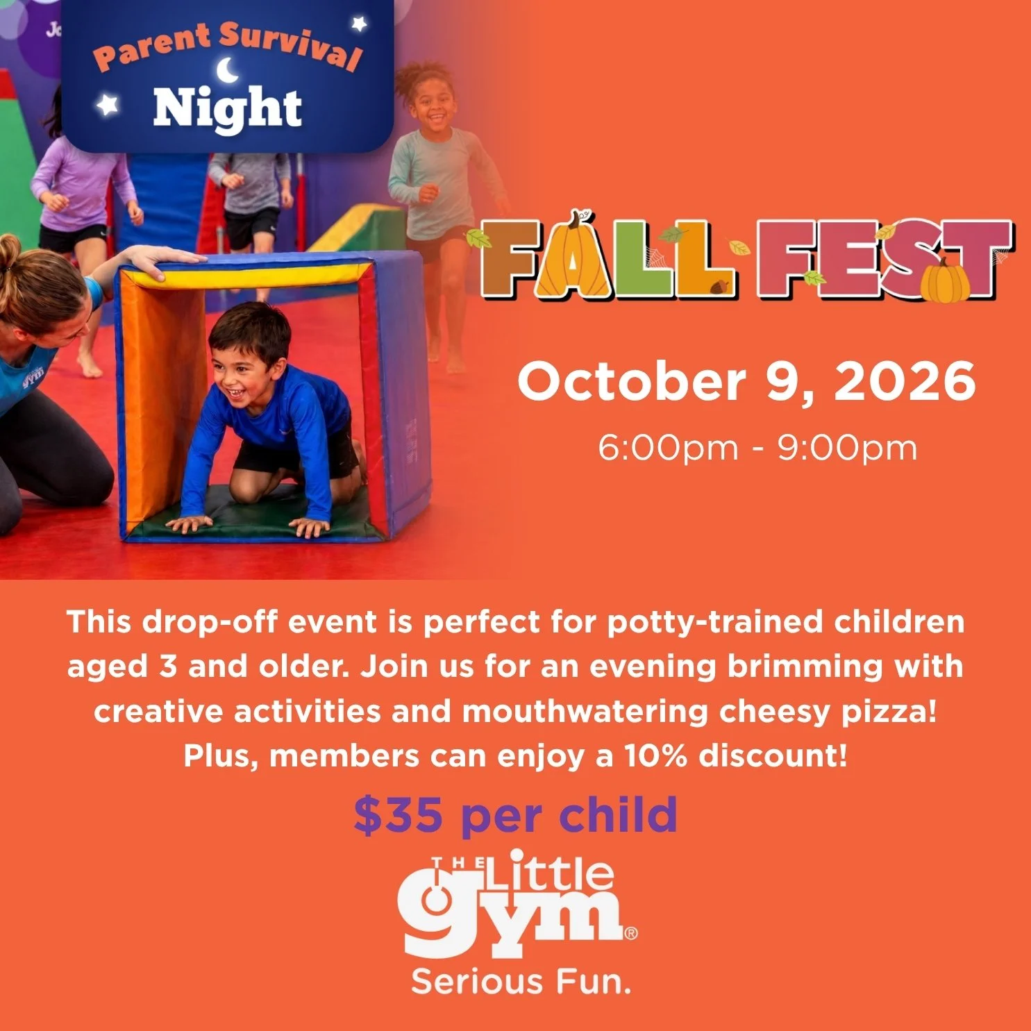 Fall Fest Parent Survival Night