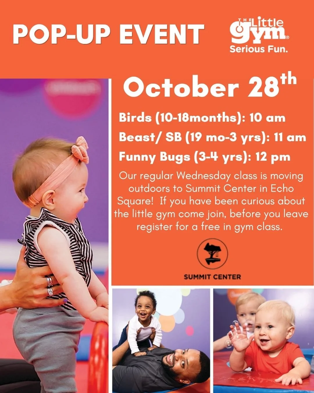 The Little Gym of Midland Pop-up Event