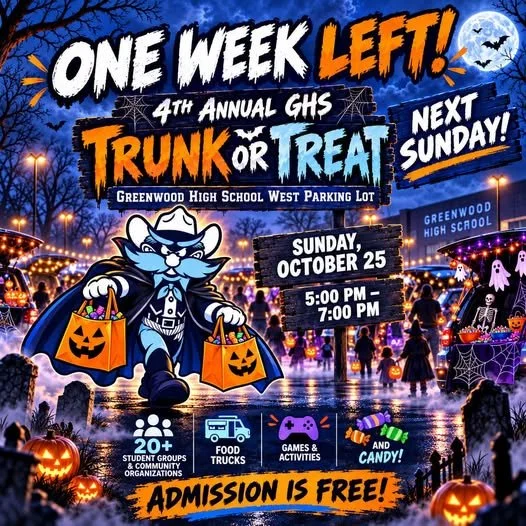 GHS trunk or treat at Greenwood High School