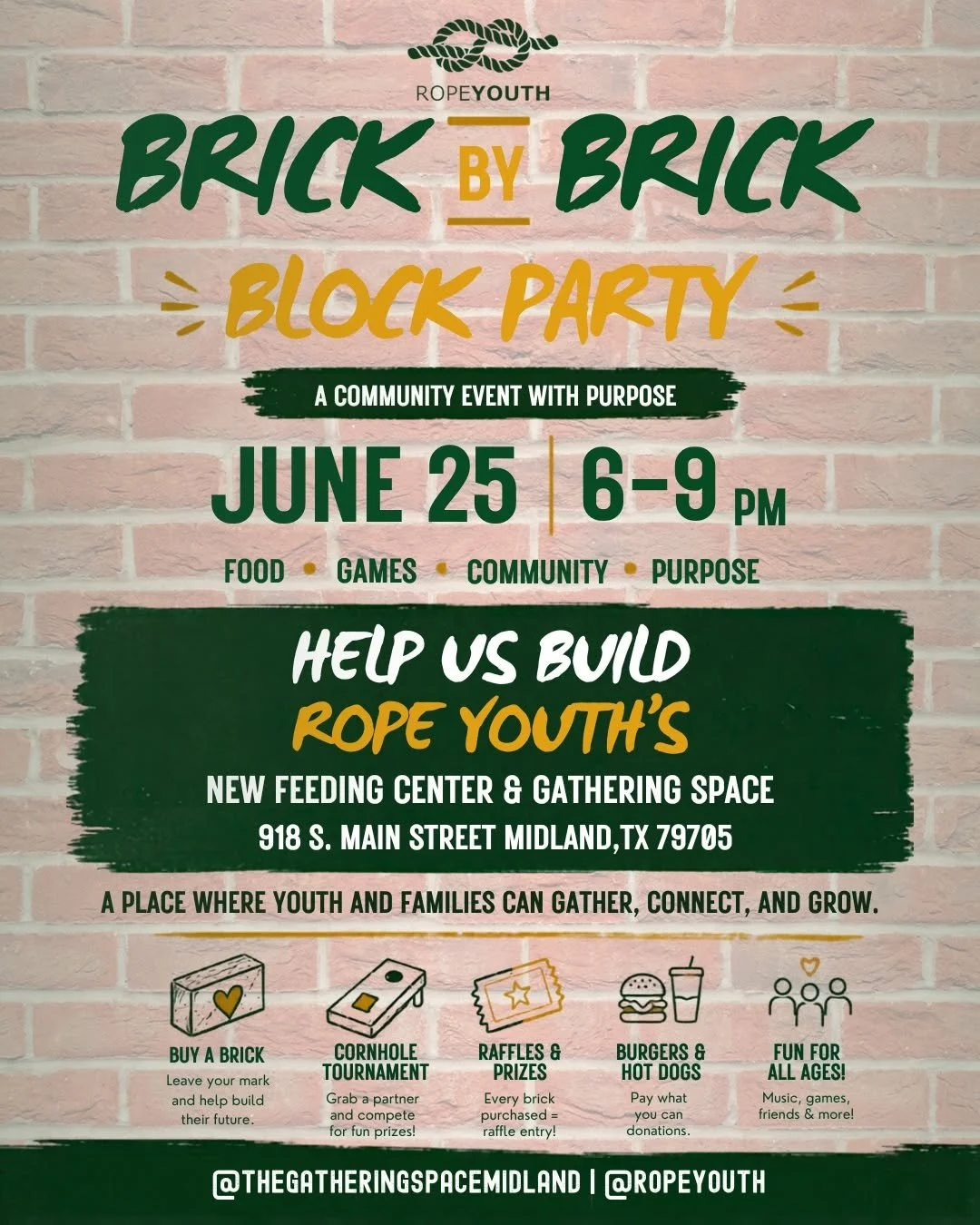 Brick by Brick Block Party
