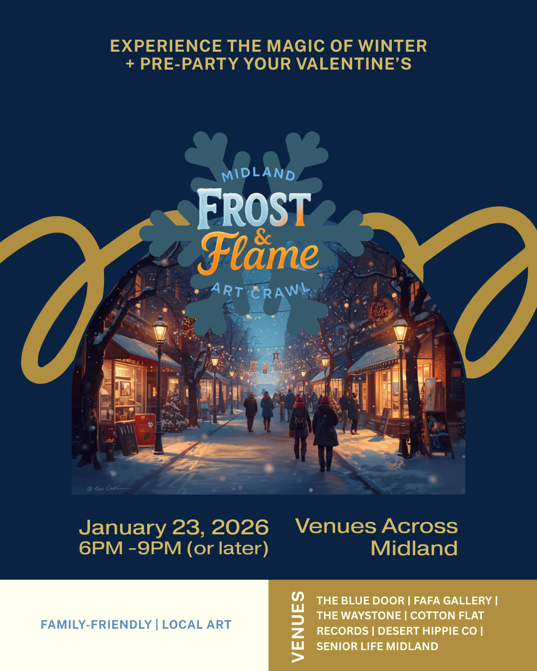 Frost & Flame: Midland Art Crawl