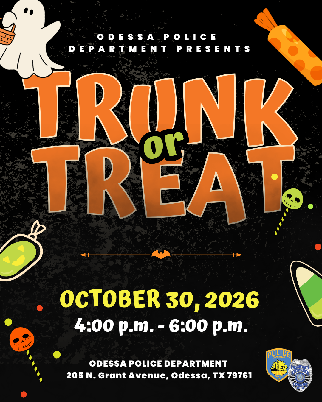 Truck-or-Treat with Odessa Fire Rescue