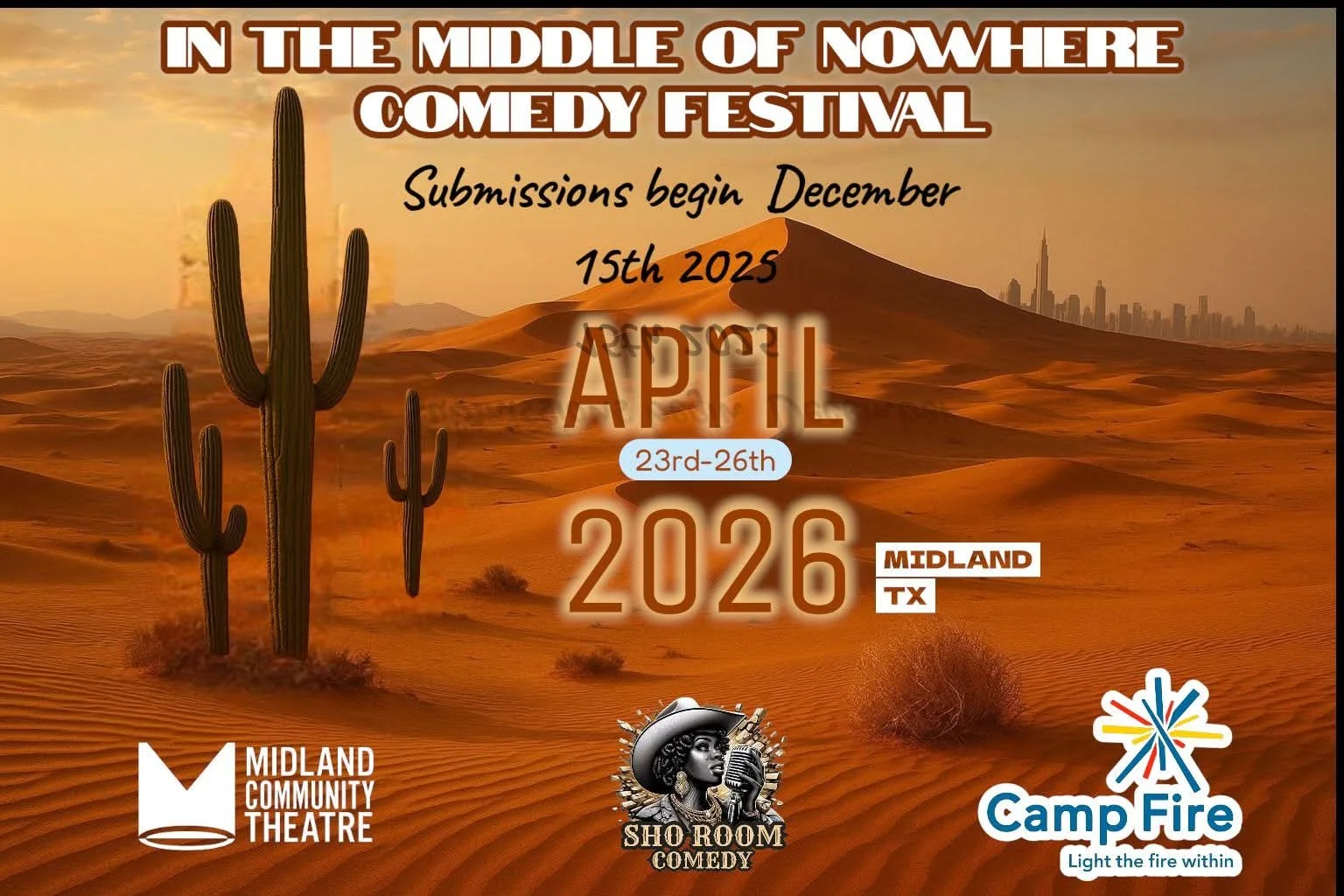 In The Middle of Nowhere Comedy Festival