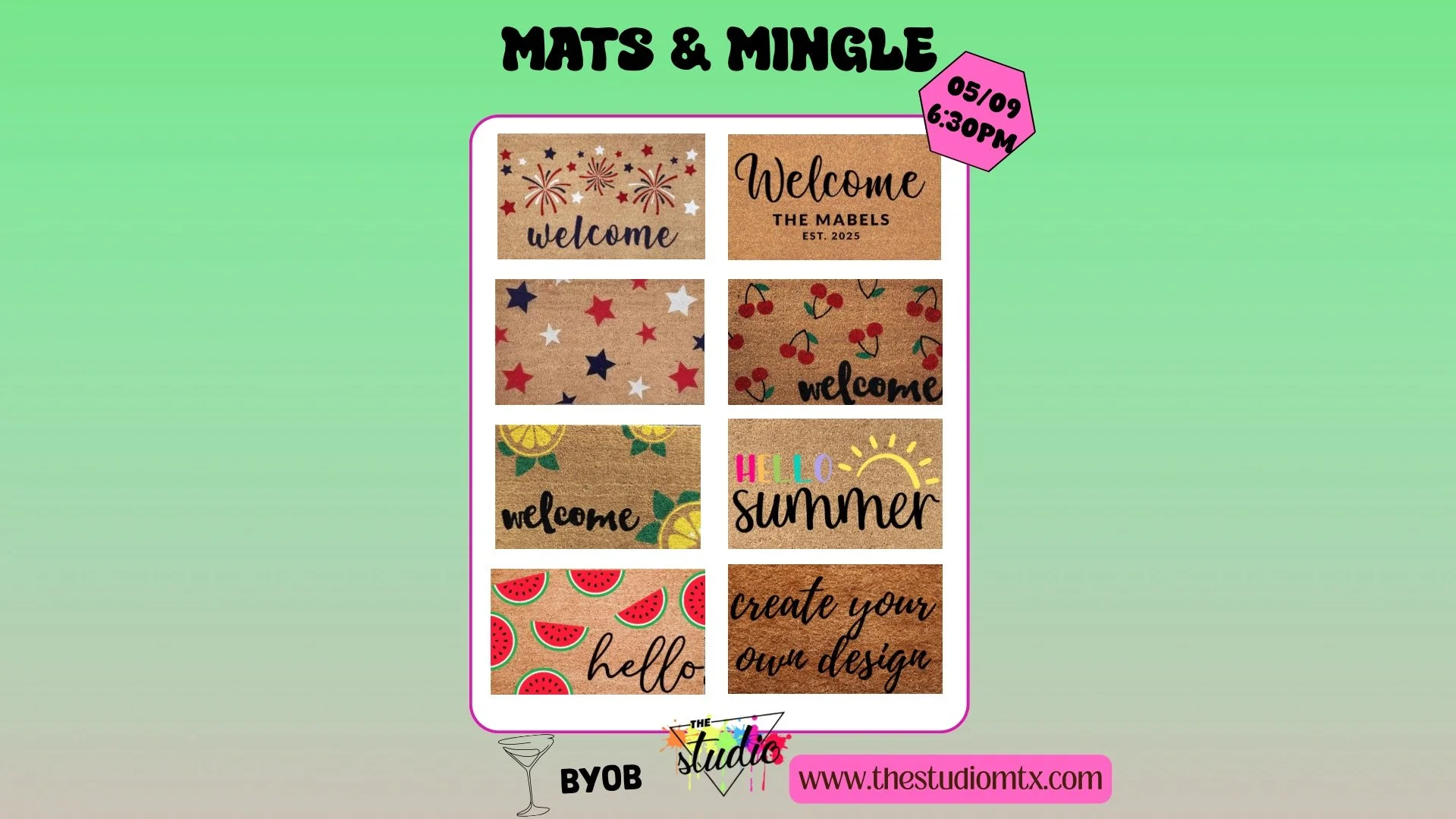 Mats & Mingle Summer