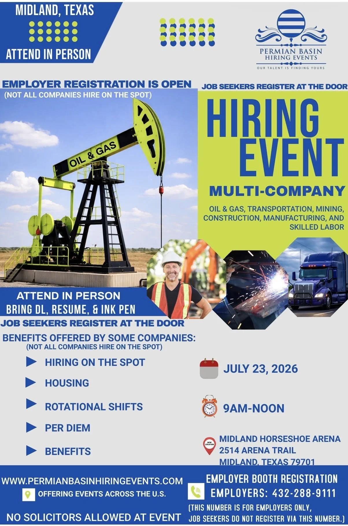 Oil & Gas Hiring Event