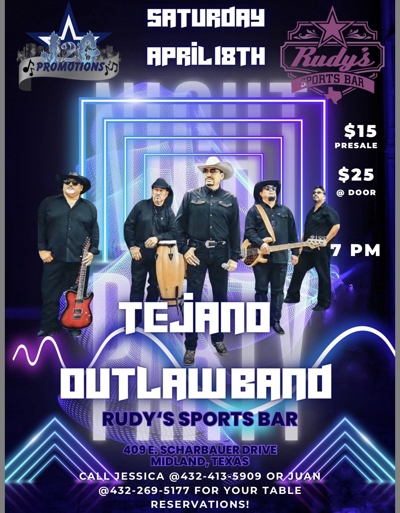 Tejano Outlaw band