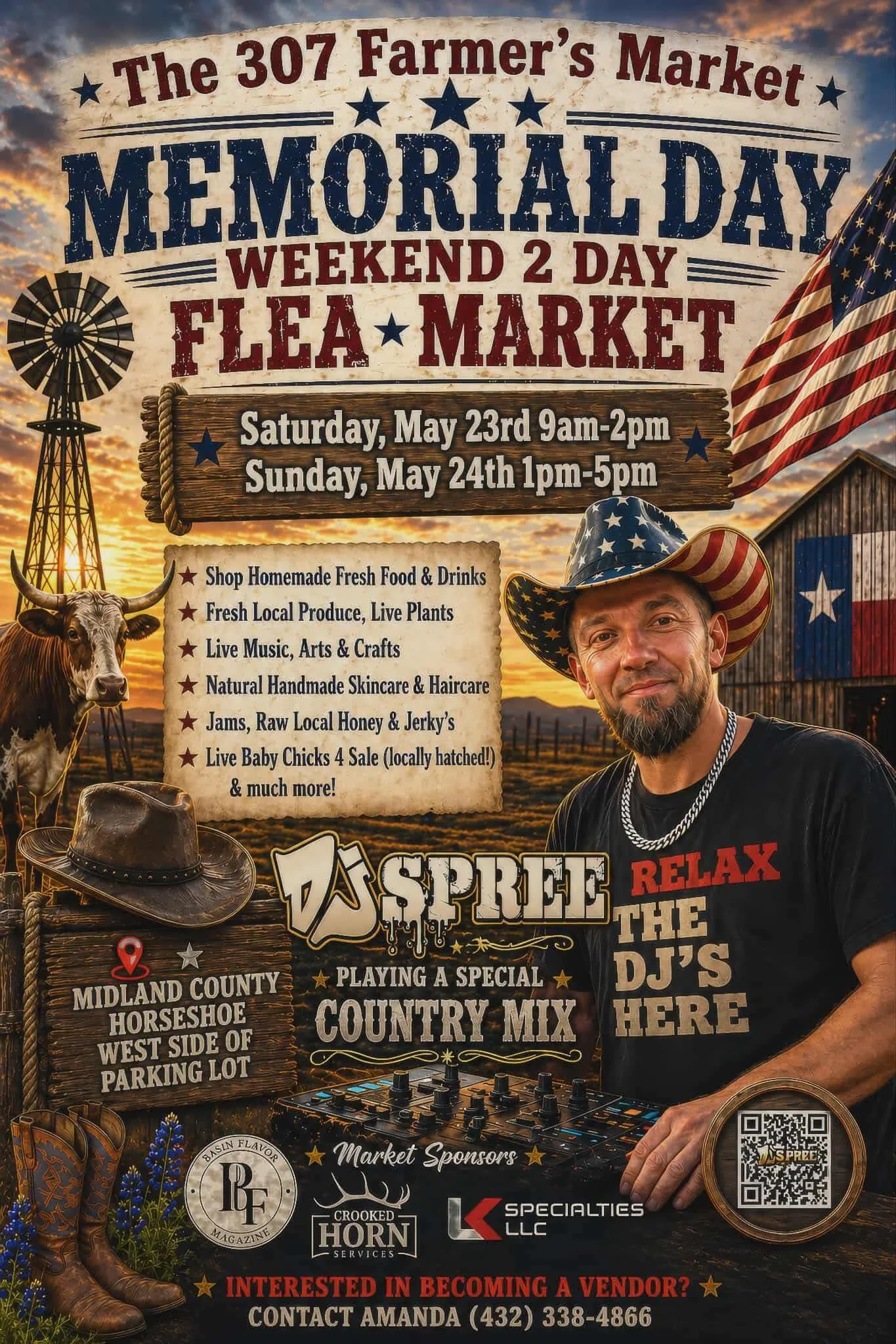 Memorial Day weekend Flea Market