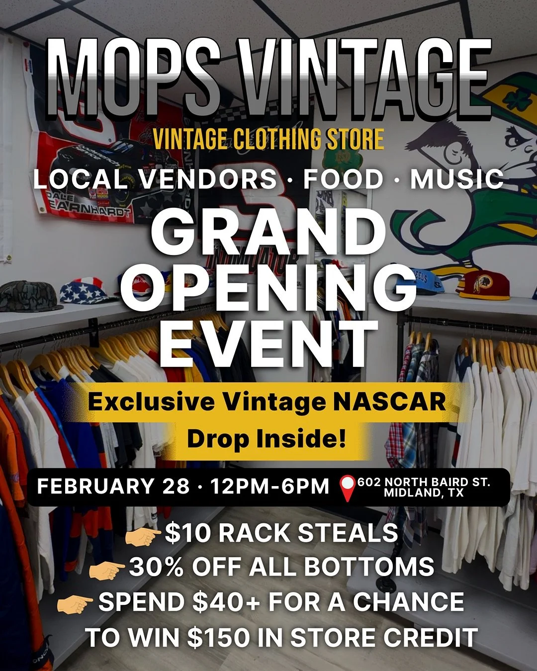 Mops Vintage Grand Opening Event