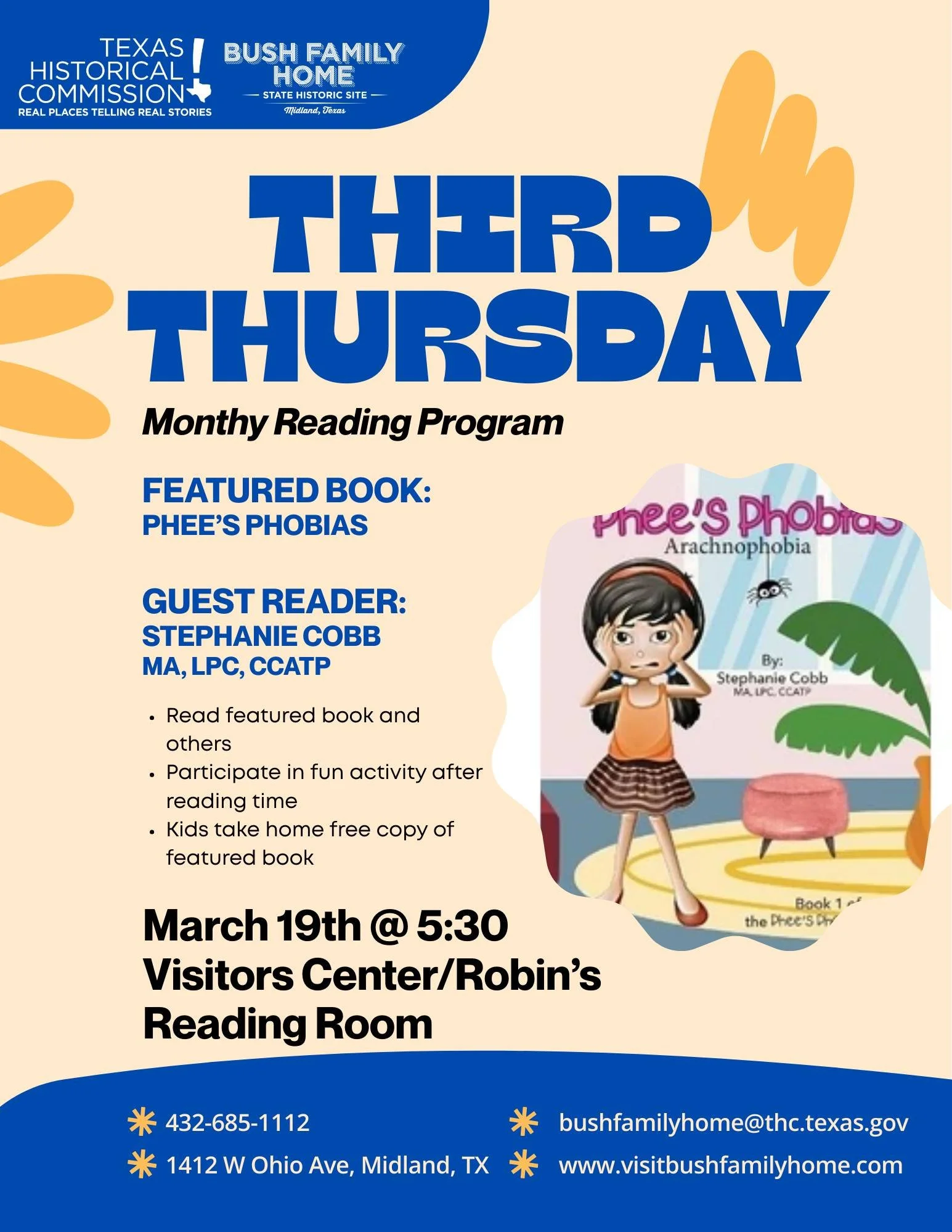 March Third Thursday Reading Program
