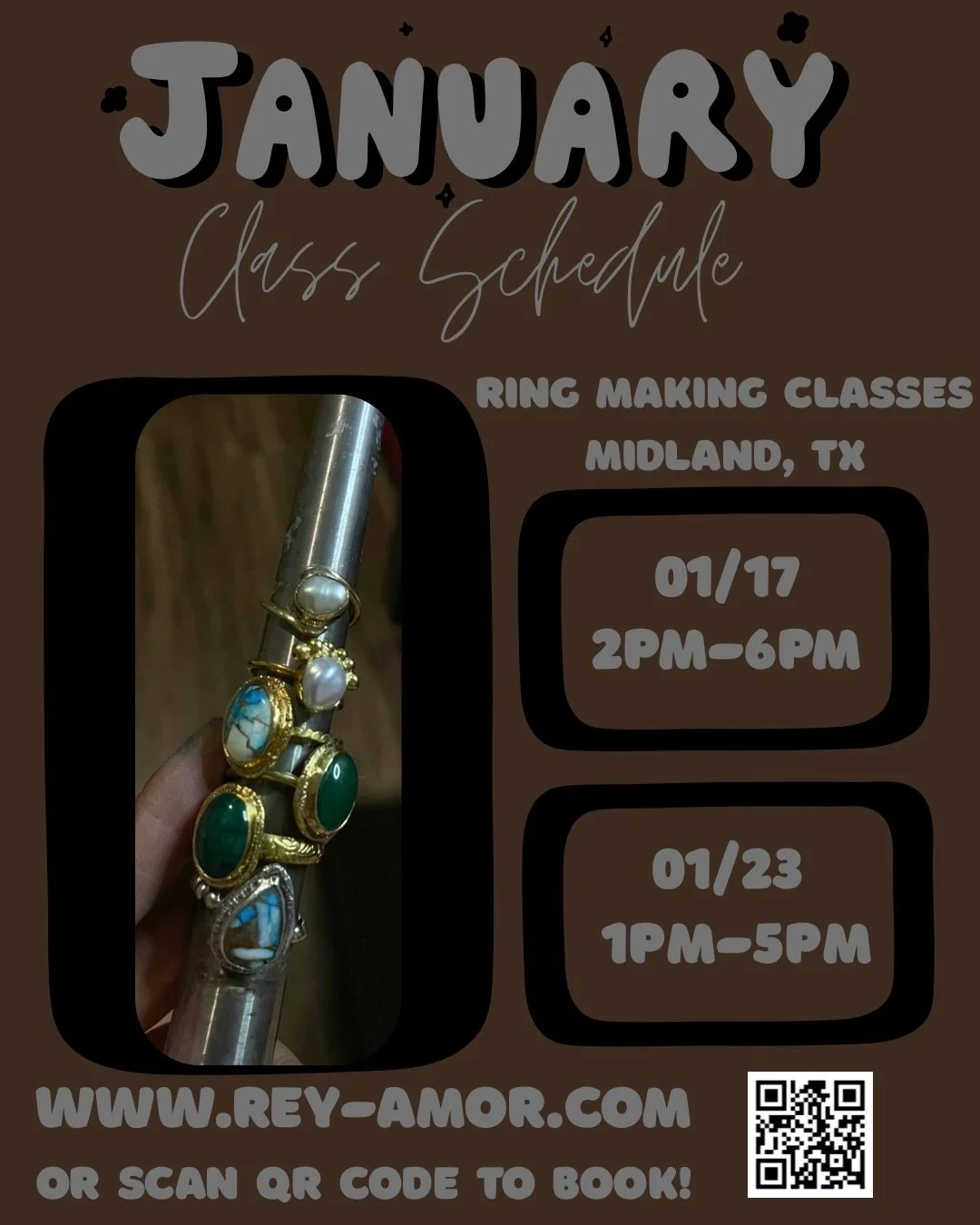 Beginners Ring Making Class (learn to be a silversmith)!