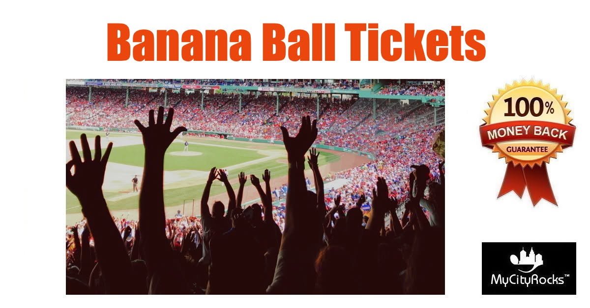 Party Animals vs. Texas Tailgaters Banana Ball baseball