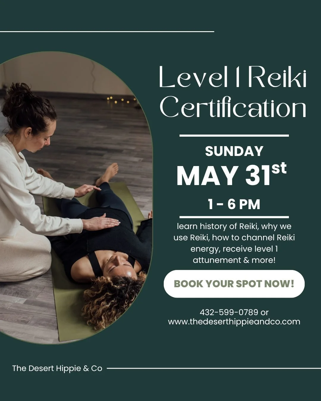 Level 1 Reiki Certification