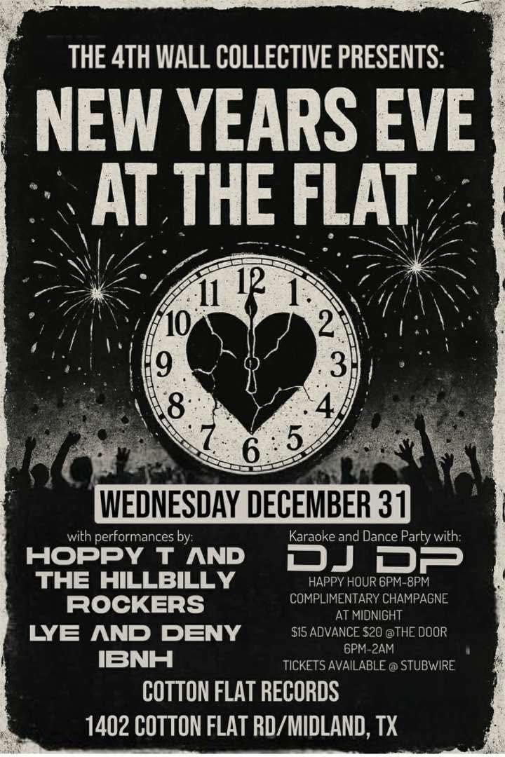 New Years Eve at the Flat