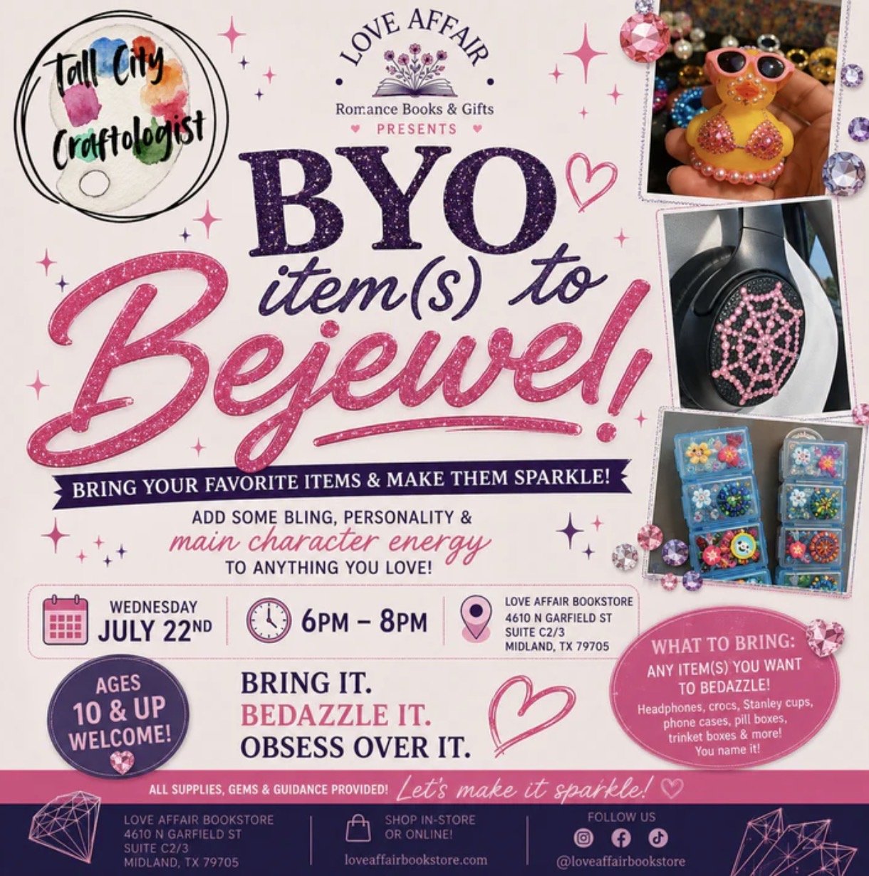 BYO item(s) to Bejewel