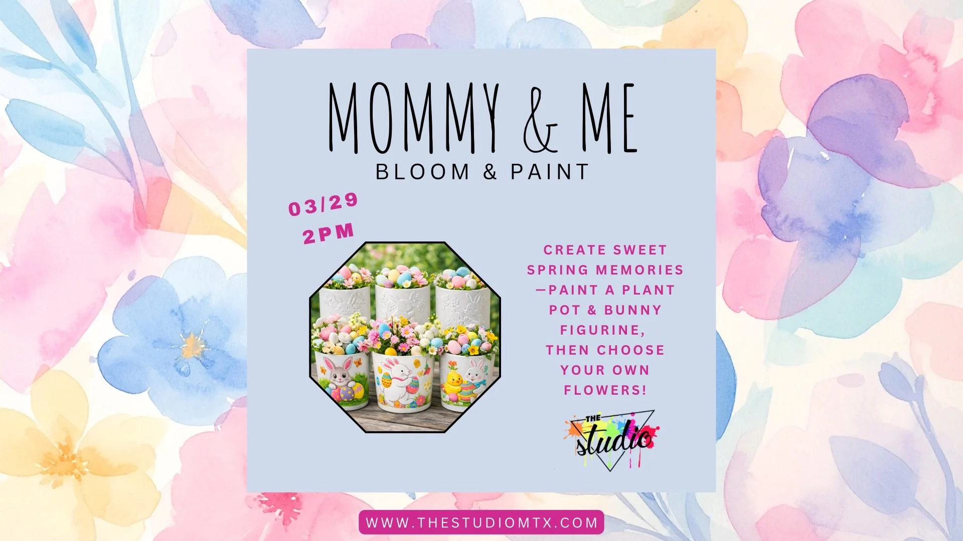 Mommy & Me: Bloom & Paint
