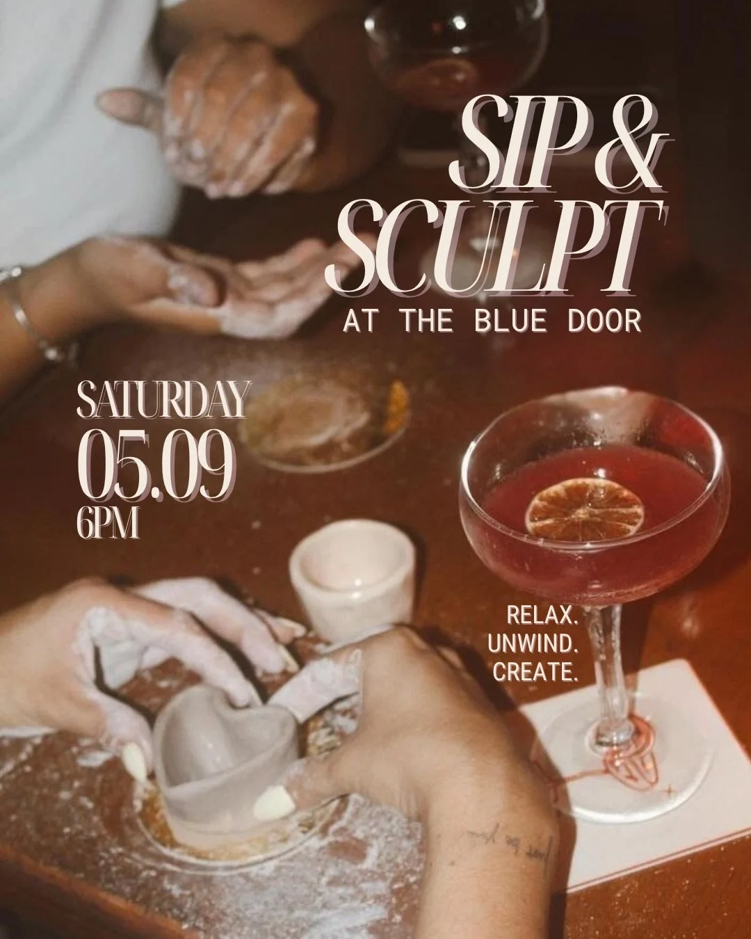 Sip & Sculpt - A Pottery Workshop