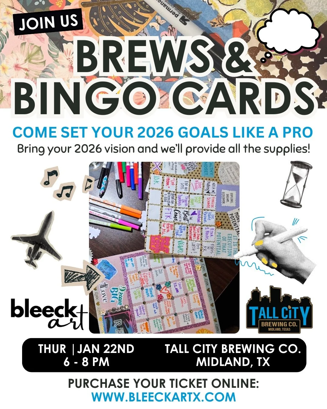 Brews & Bingo Cards