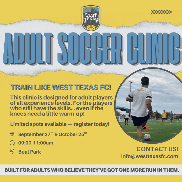 Adult Soccer Clinic