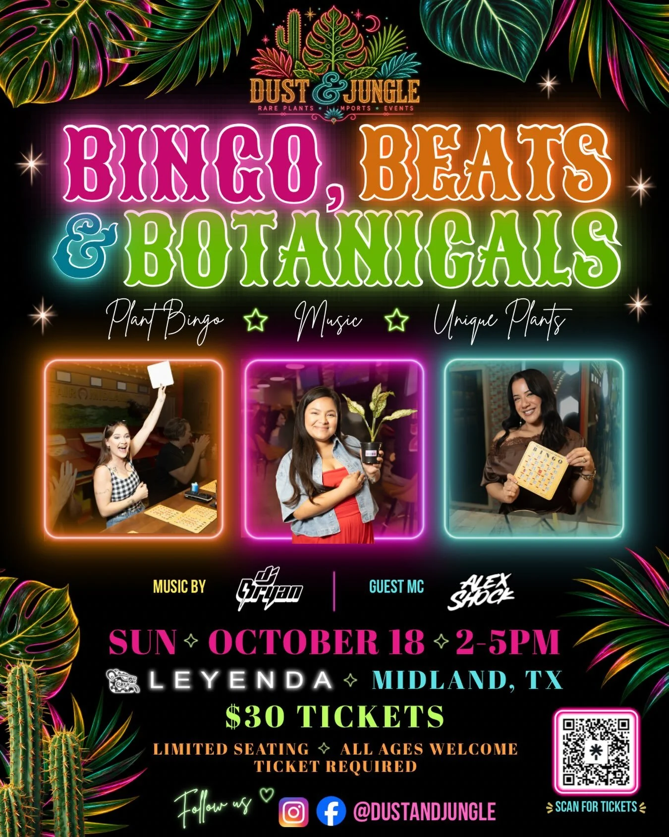 Bingo, Beats & Botanicals