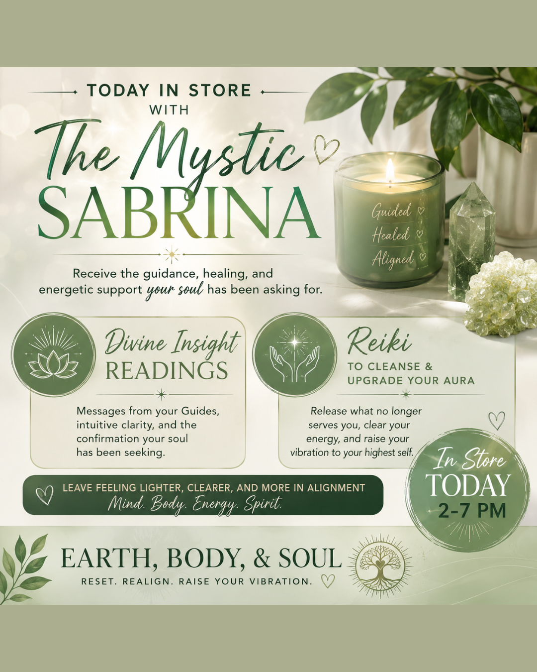 Divine Insight Readings & Reiki with The Mystic Sabrina