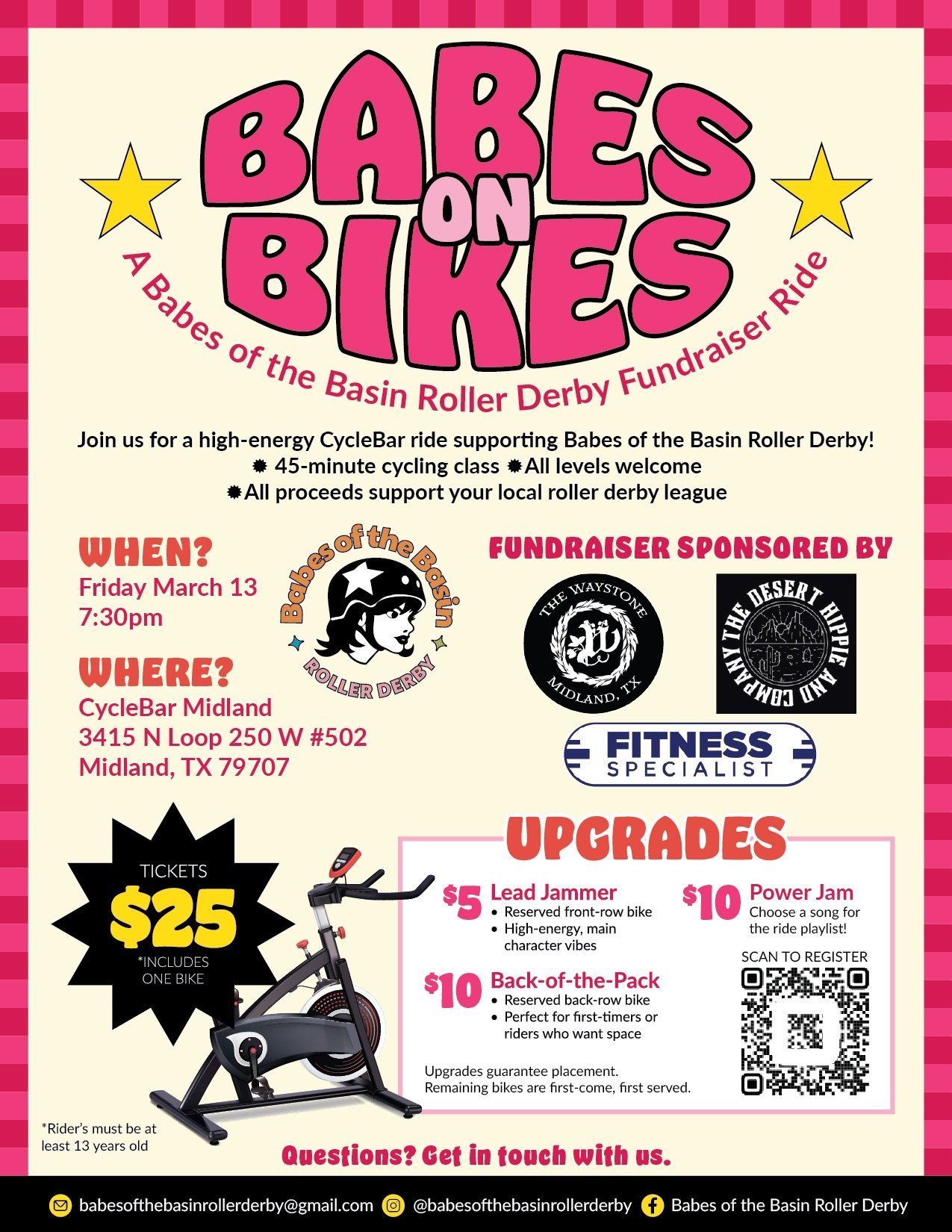 Babes on Bikes Fundraiser Ride