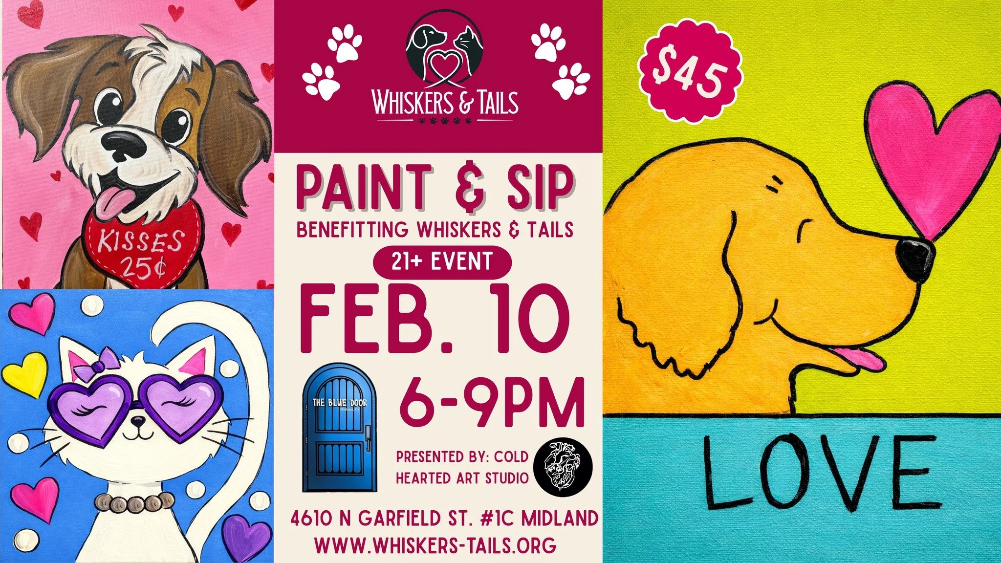 Valentine’s Paint & Sip
