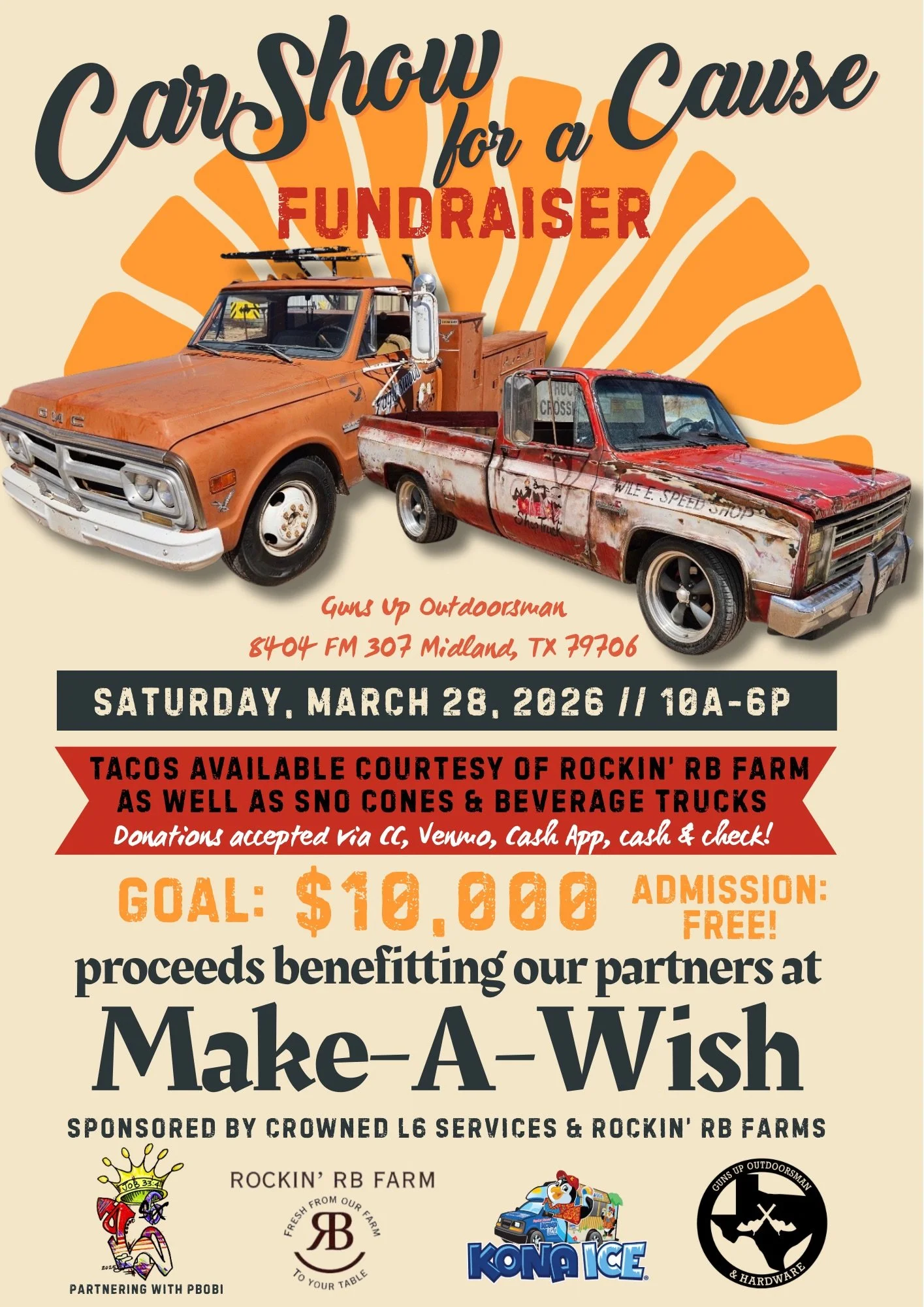 “The Bell Tower” first annual Car show!