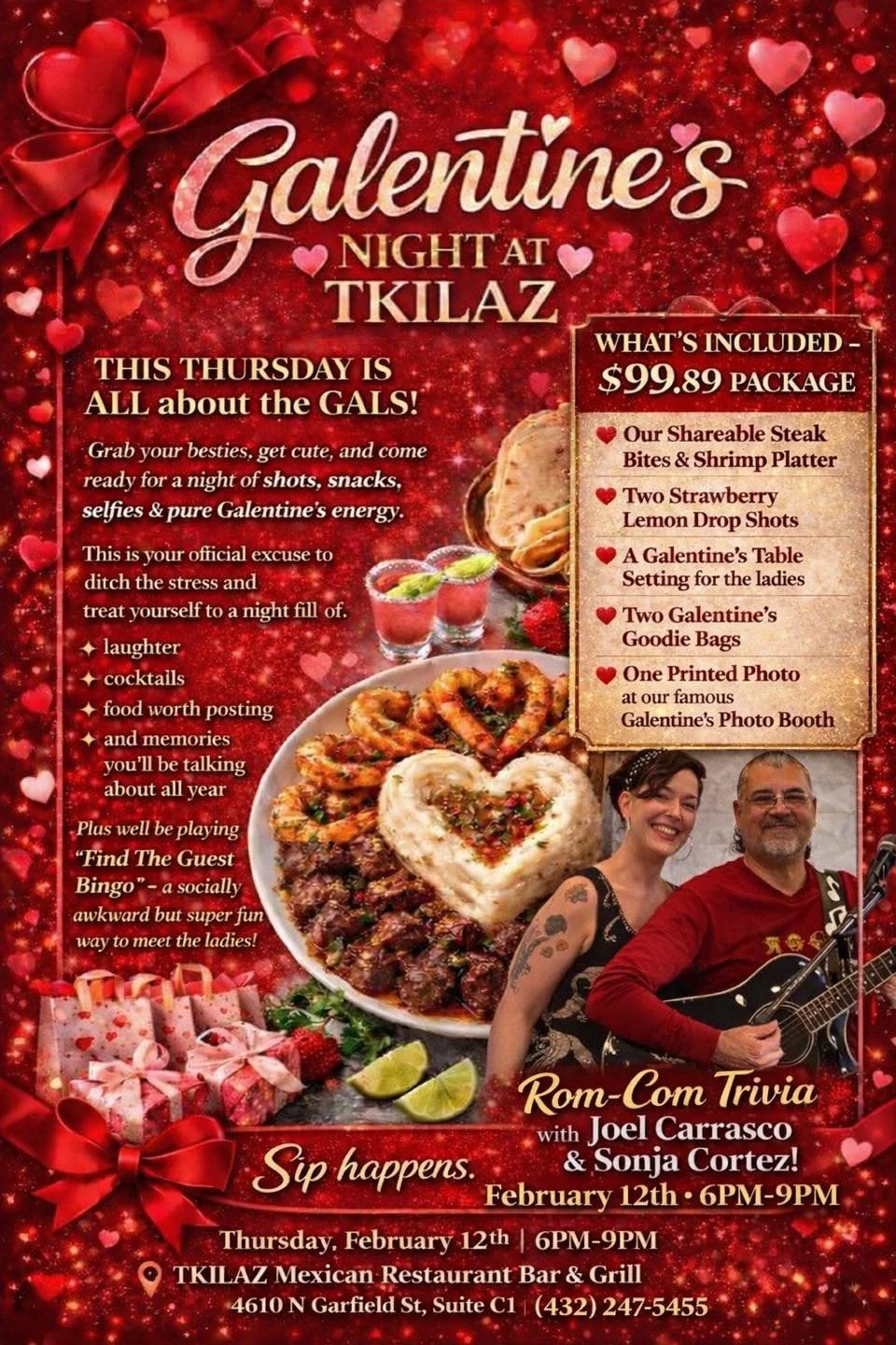 Sonya and Joel at tkilazgarfield