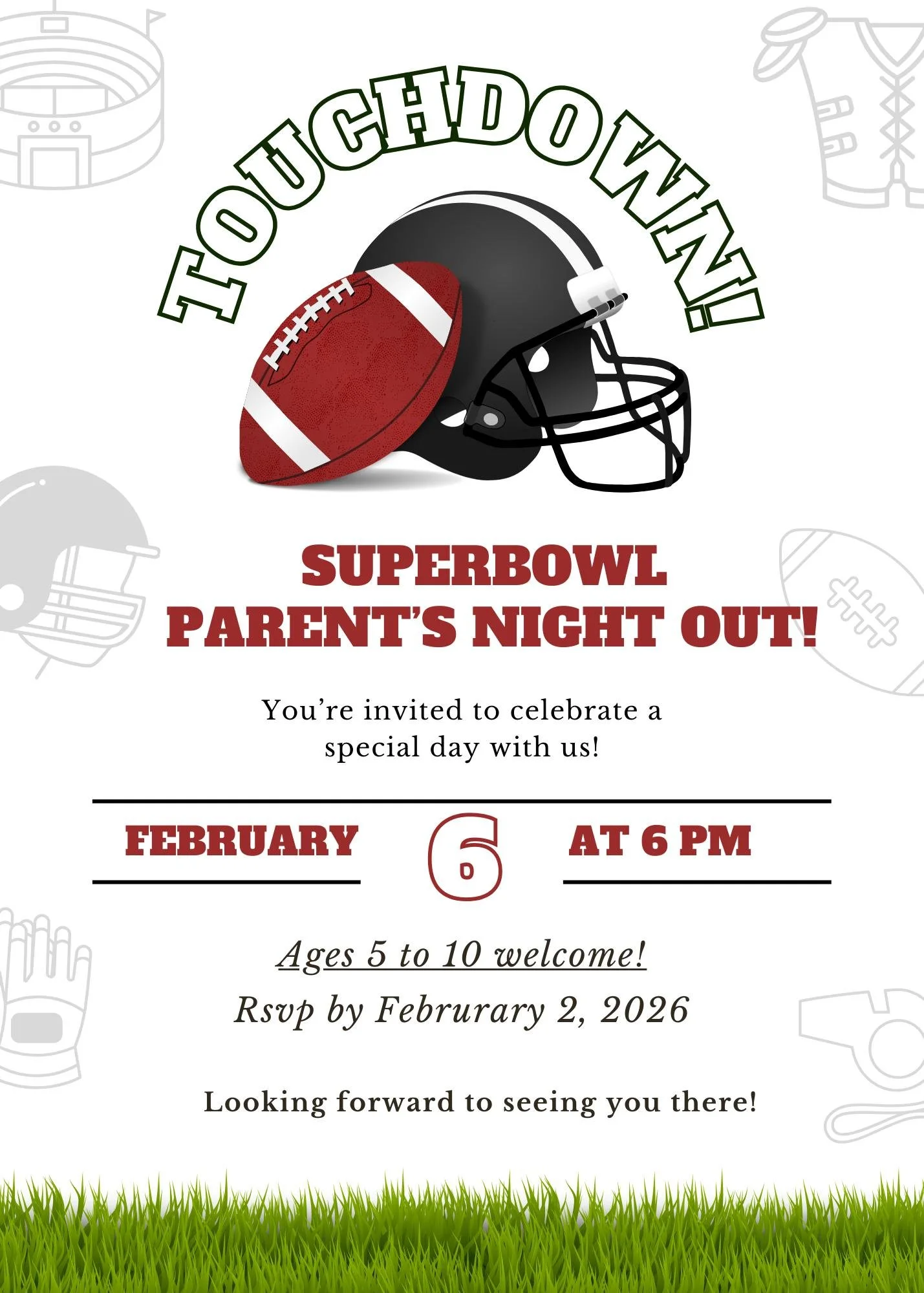 Super Bowl Parent’s Night Out