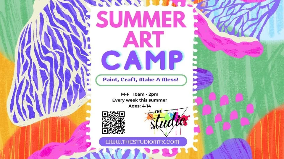 Summer Art Camp: GLOW & NEON