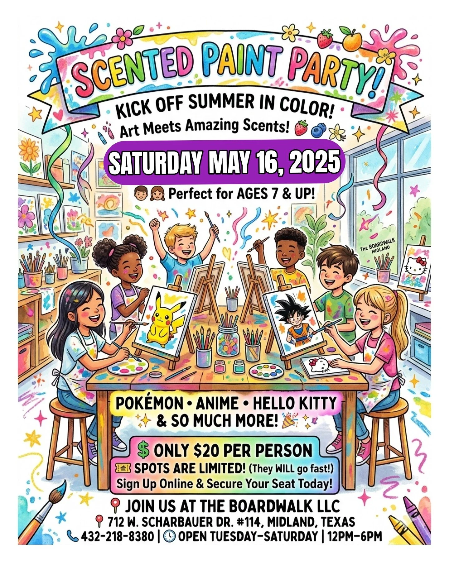 Scented Paint Party