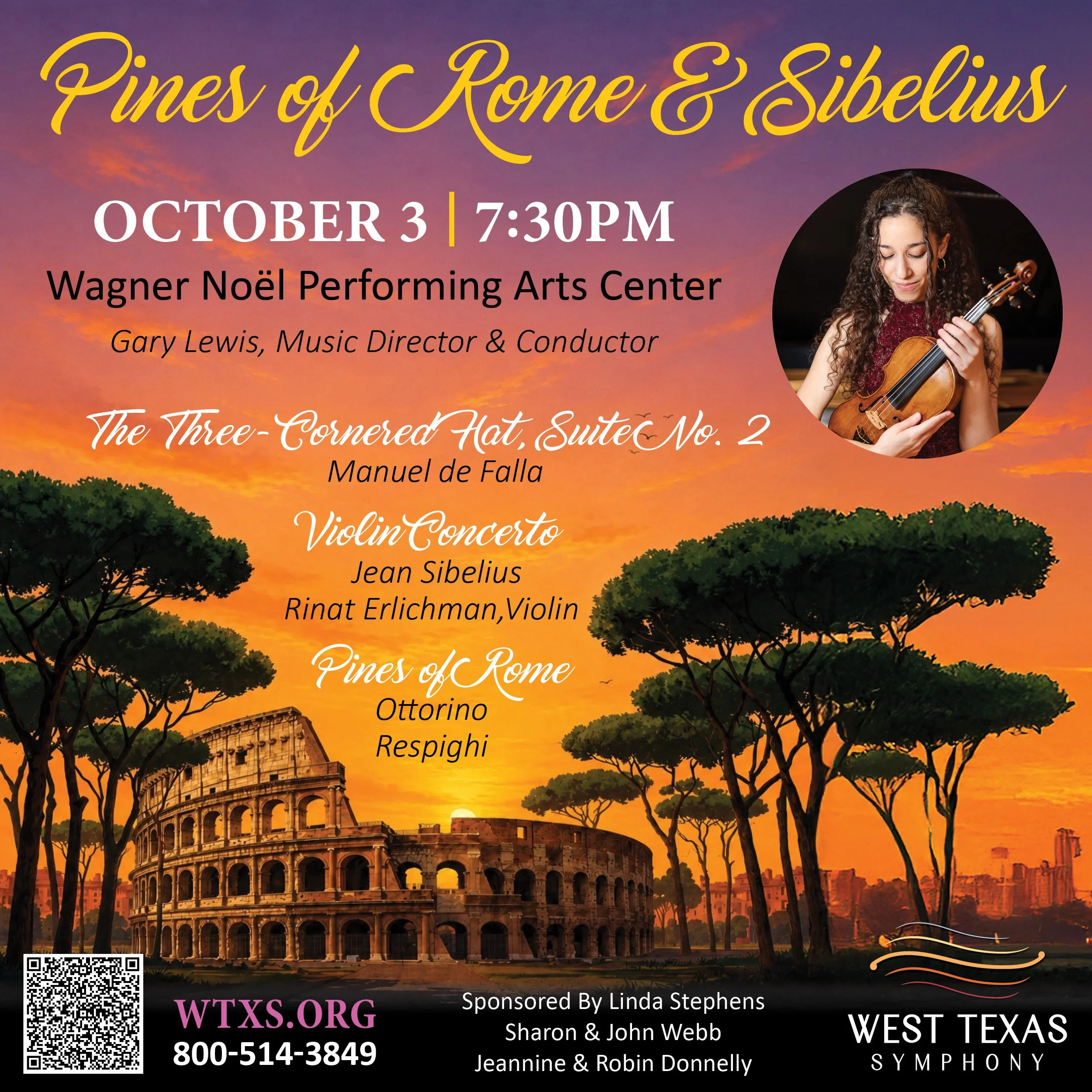 Pines of Rome & Sibelius