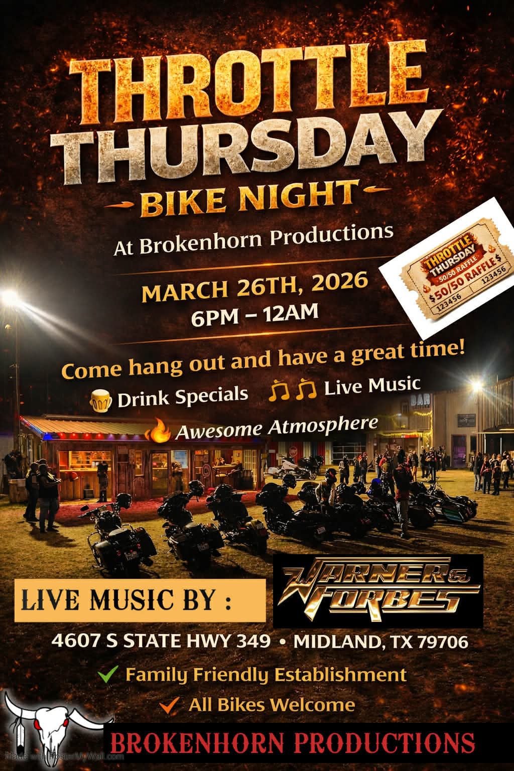 Throttle Thursday Bike Night