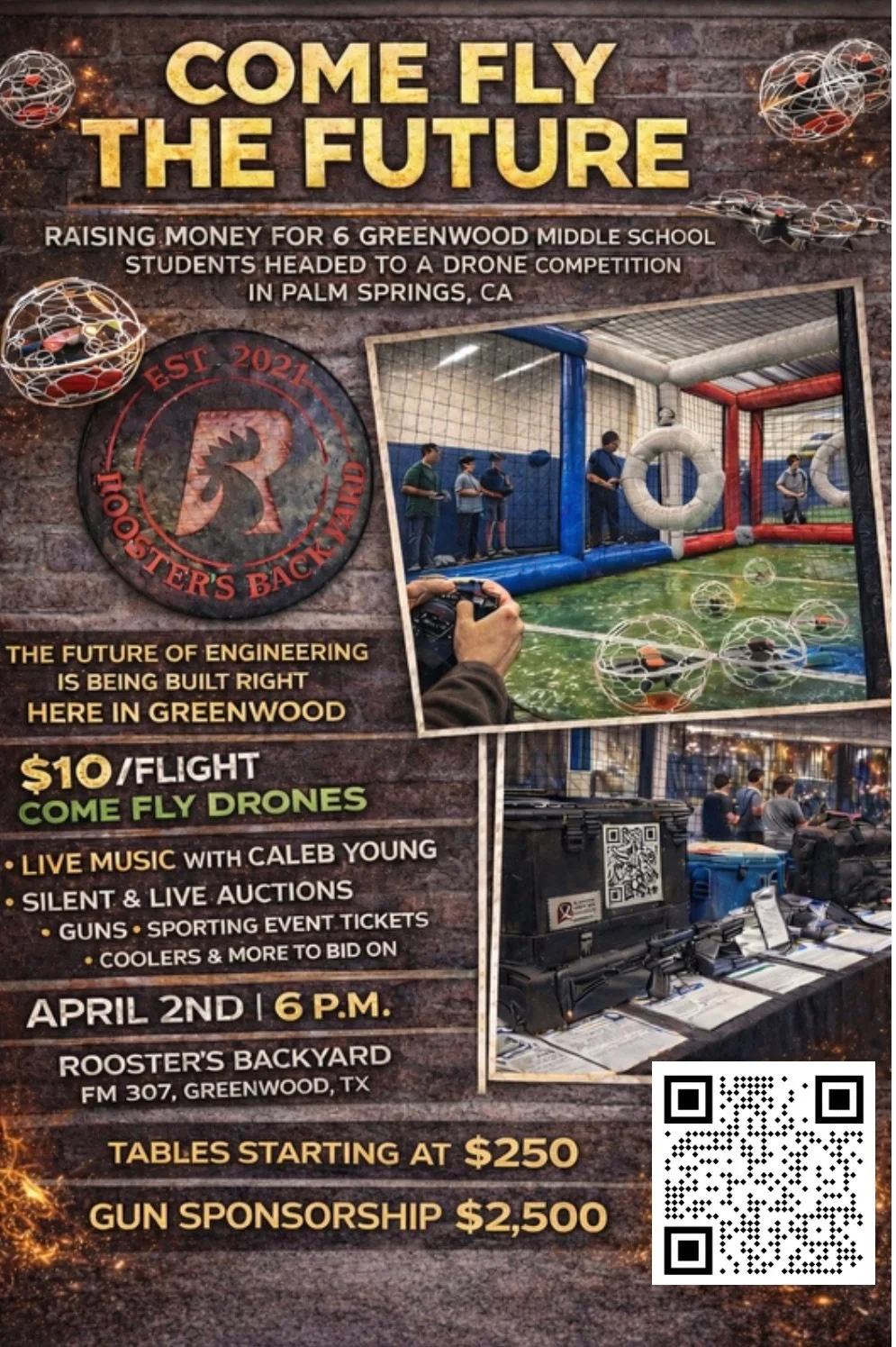 Fly the Future…Caleb Young Concert