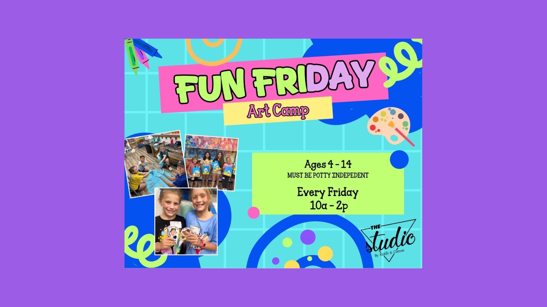 Fun Friday Art Camp
