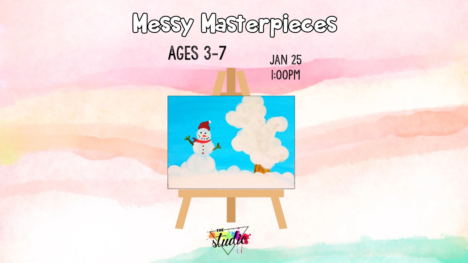 Messy Masterpieces - Ages 3-7