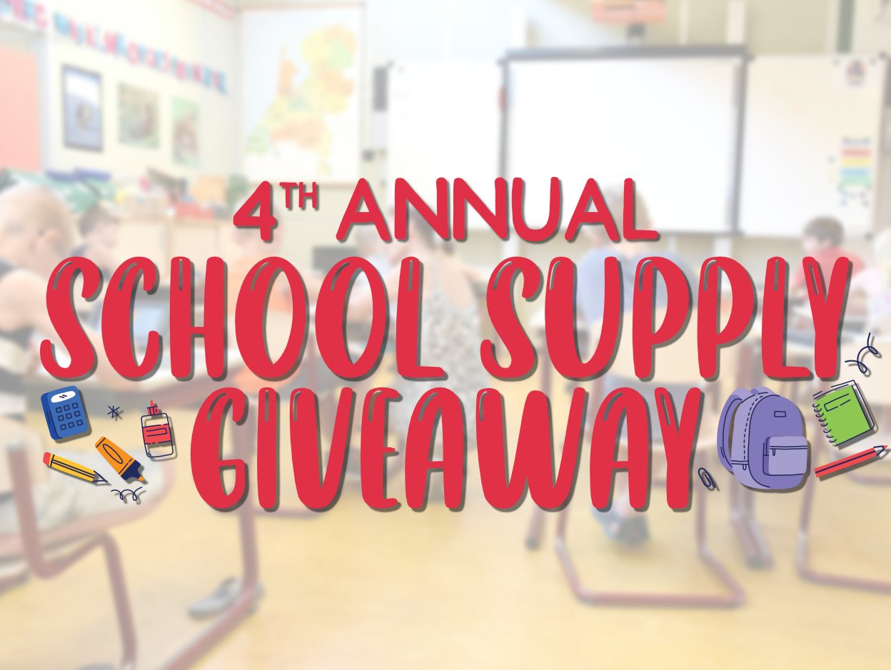 4th Annual FOP4Kids School Supply Giveaway