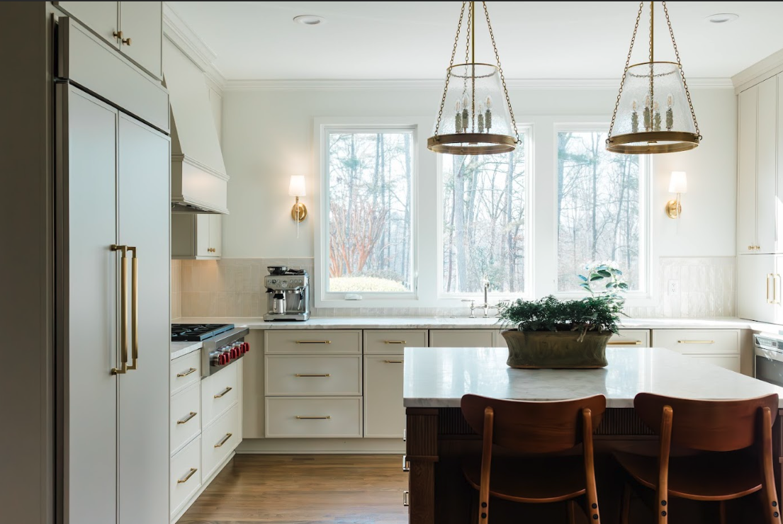 AFTER | New Sink Location + New Windows for maximum natural lighting