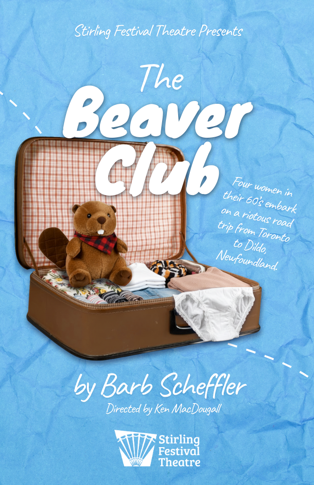 The Beaver Club poster for the Stirling Festival Theatre