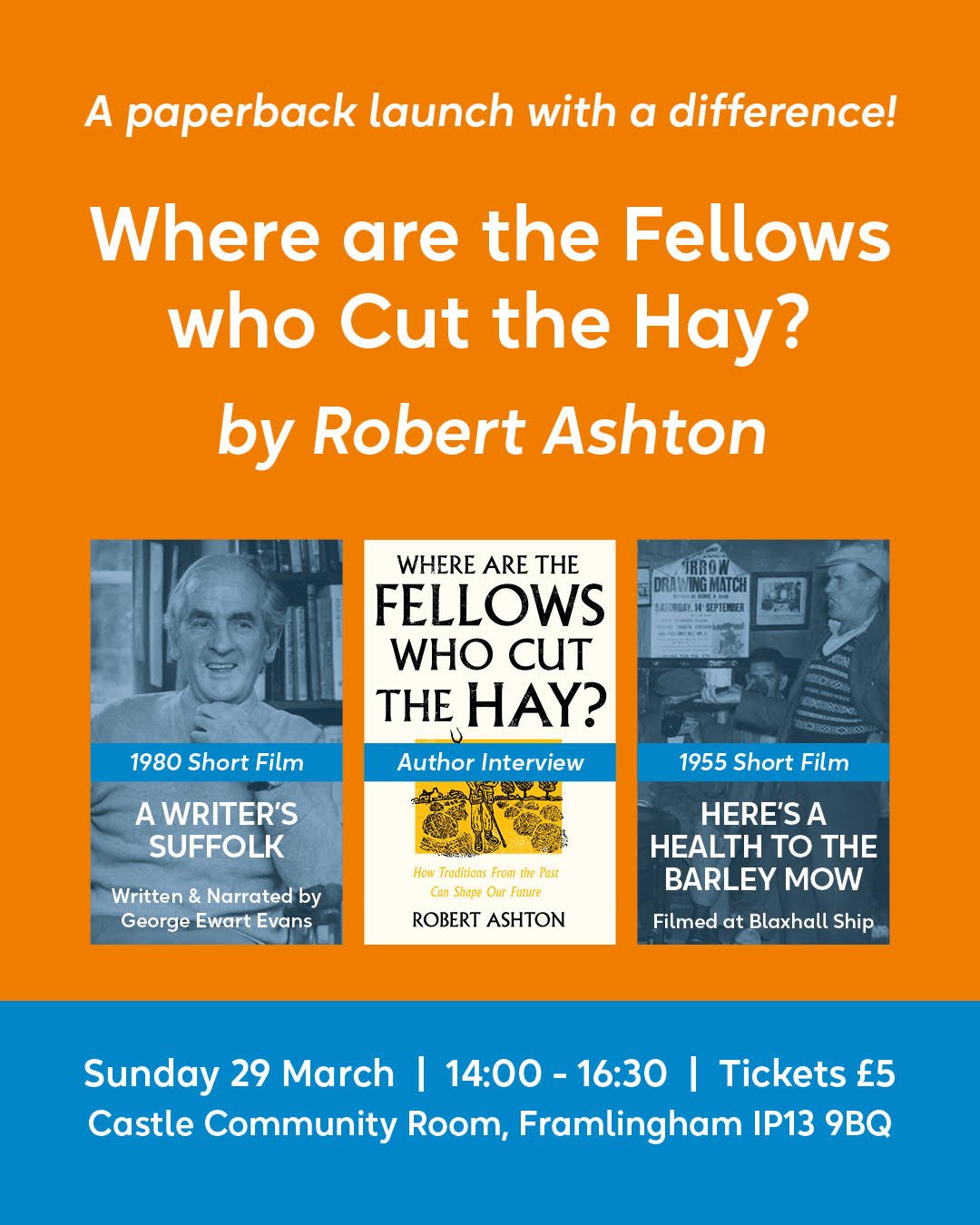 Paperback launch &amp; film show