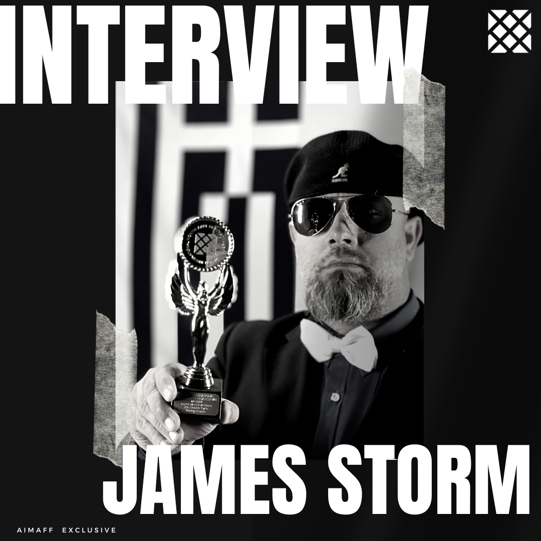 Interview with James Storm, from backyard videos to the big screen, a journey.