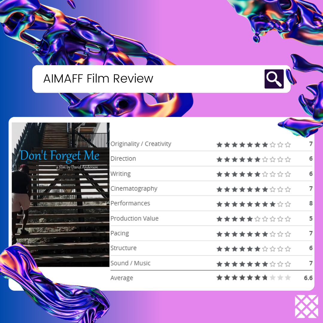 Review for "Don't Forget Me" by David Anderson