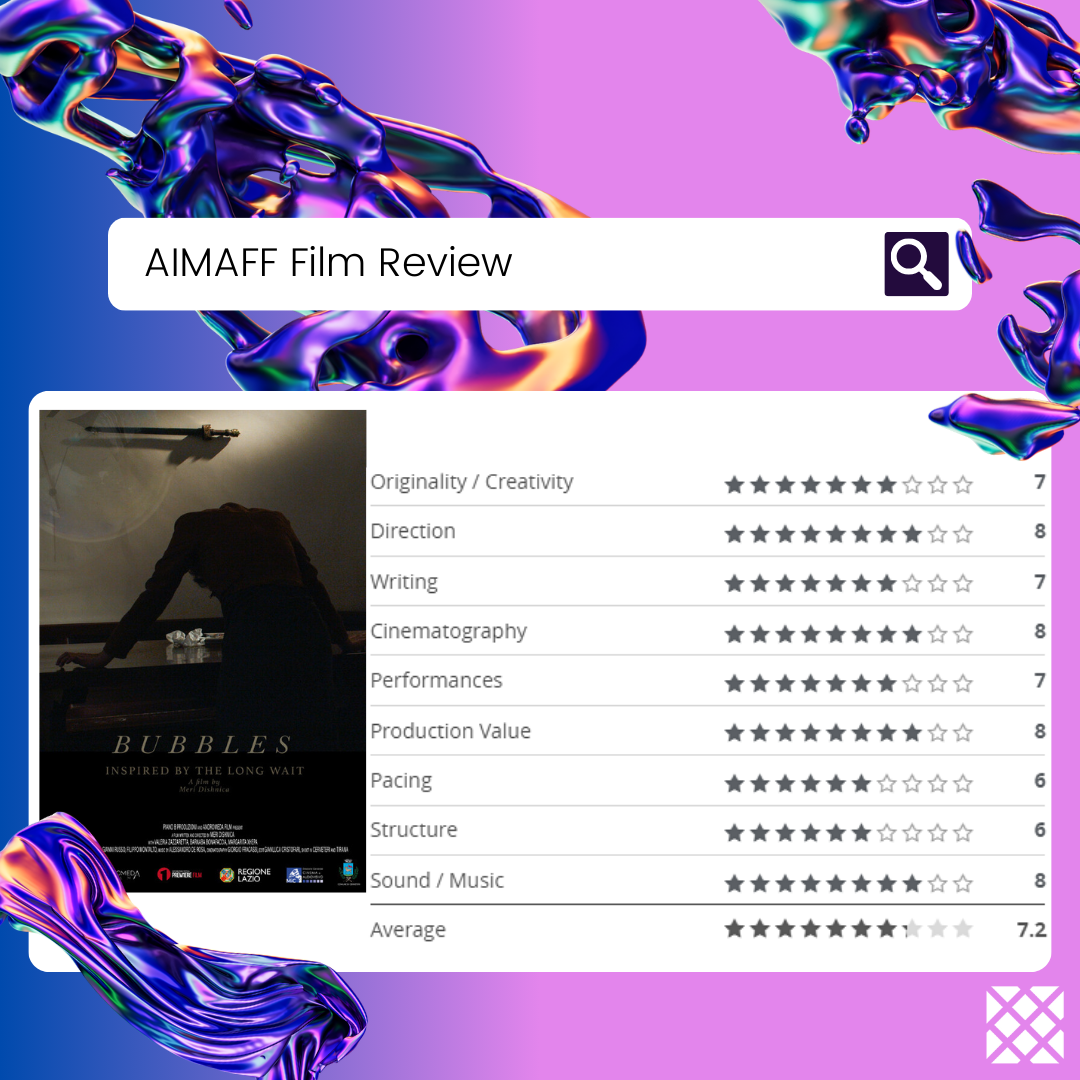 Review for "BUBBLES" by Meri Dishnica