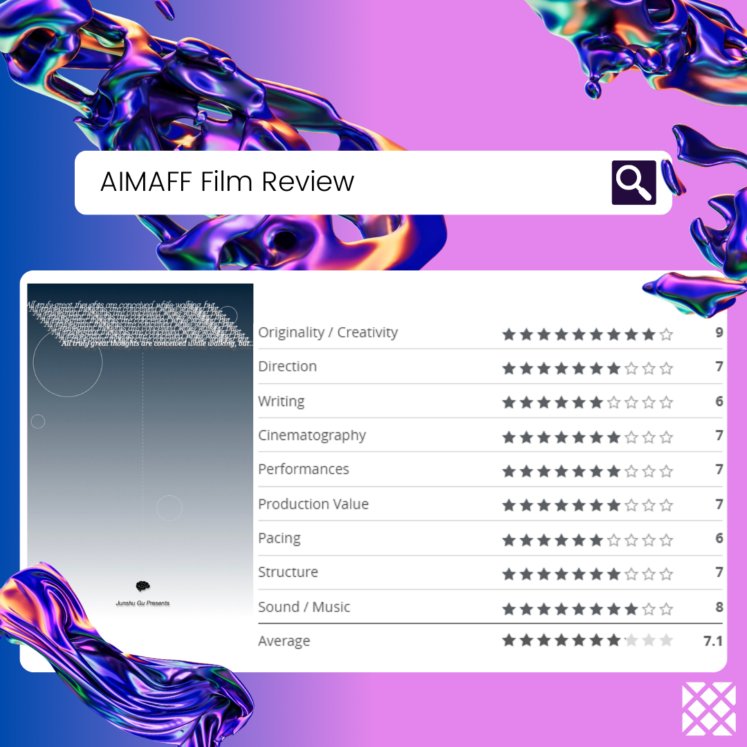 Review for "All truly great thoughts are conceived while walking, but…" by Junshu Gu