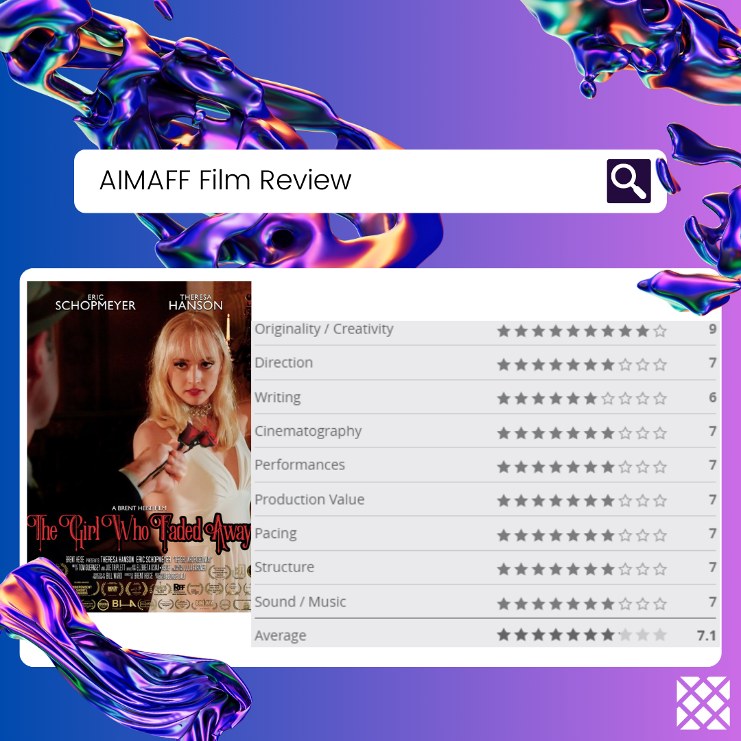 Review for "The Girl Who Faded Away’’ by Brent Heise