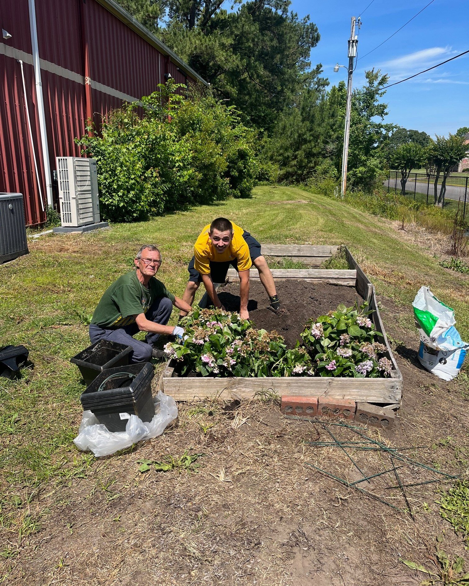 Our clients have been really into gardening lately and we are here for it! Thank you Costco (Myrtle Beach, SC) for your donations of flowers, plants, soil, and gardening supplies to help grow good at our shelters.